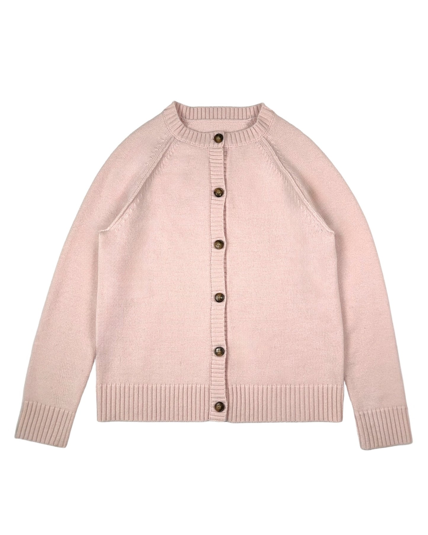 Blossom Cashmere Blend  Crew Cardigan